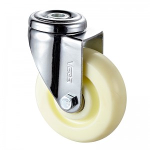 Medium duty - Zinkplader indeslutning med PP-hjul