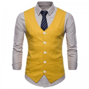 100% Polyester Vævet vest / Waistcoats