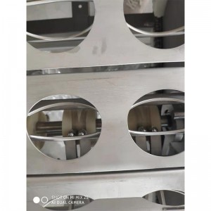 WD96 Tre-række kædeplade Egg Breaker-maskine