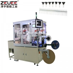 Elektrisk terminalstik automatisk monteringsmaskine