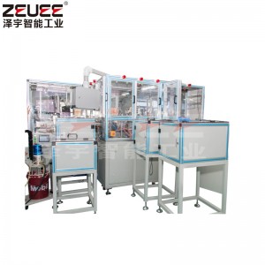 Vindue og dør hardware tilbehør gearkasse automatisk monteringsmaskine