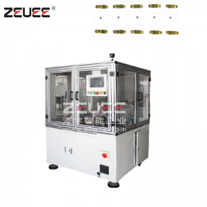 Sølvpunkt metalprodukt automatisk skrue-nitningsmaskine