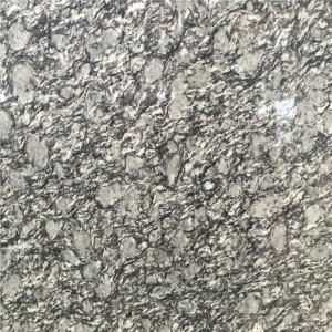 Spray havbølgen hvid granitplade