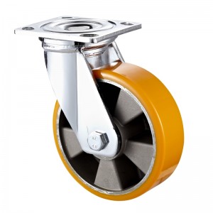 Heavy Duty - Forkromet hus med sort TPE-hjul2