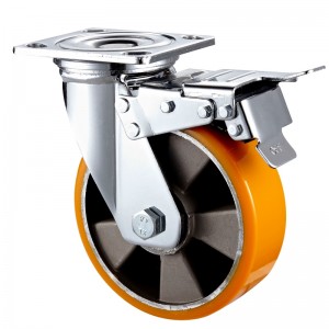 Heavy Duty - Forkromet hus med sort TPE-hjul2