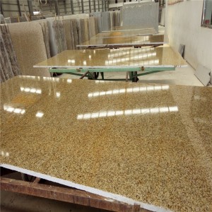 G682 tåget rustgul granitplade