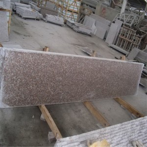 G687 ferskenrøde granitplader gulvfliser