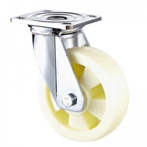 Heavy Duty - Forkromet hus med sort TPE-hjul4