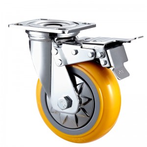 Heavy Duty - Forkromet hus med sort TPE-hjul9