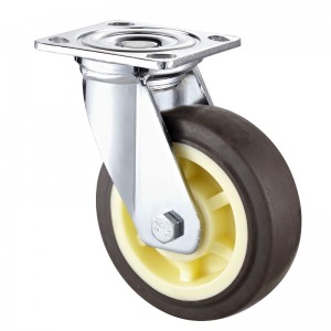 Heavy Duty - Forkromet hus med sort TPE-hjul10