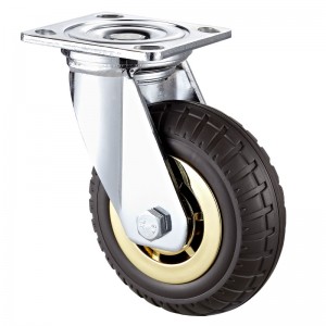 Heavy Duty - Forkromet hus med sort TPE-hjul11