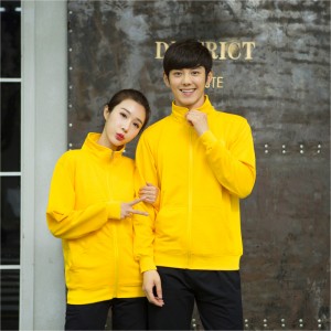 # 208-LightWeight Sweatshirt med fuld lynlås