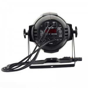 55 * 3w RGBWA par lys