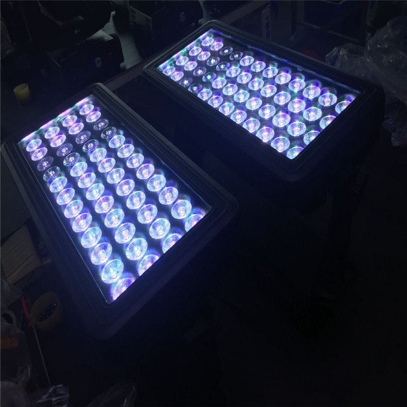 6effekter 48PCS12W RGBW LEDs DMX STROBE FLOD WASH LIGHT WATER PROOF