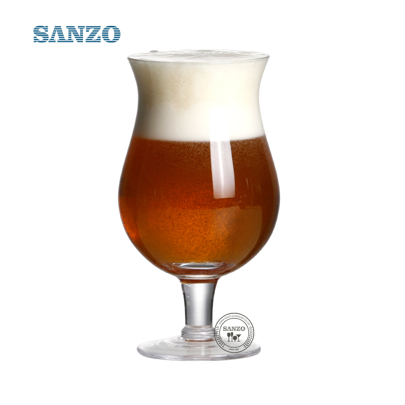 Sanzo Ale ølglas Tilpasset håndlavet gennemsigtigt 6 ølglas Peroni ølbriller