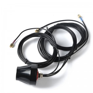 IP67 Udendørs brug Skrueholder GPS Glonass 4G LTE WIFI Combo Antenne Tagmontering Kombineret antenne
