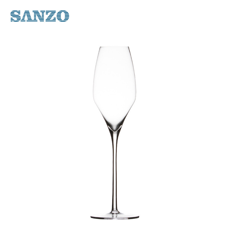 SANZO Branded Champagne Glassylinder Champagne Flutes Glass Ren Champagne Flute