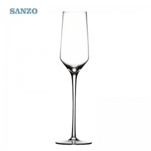 SANZO Bohemia Crystal Tilpasset Håndlavet Klar Engros Champagne Briller Salgsfremmende Hot Selling Billig Champagne Briller