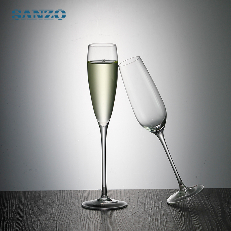 SANZO Blown Glass Champagne Flute Specialtilpasset håndlavet Champagne Glass Plastic Champagne Glasses
