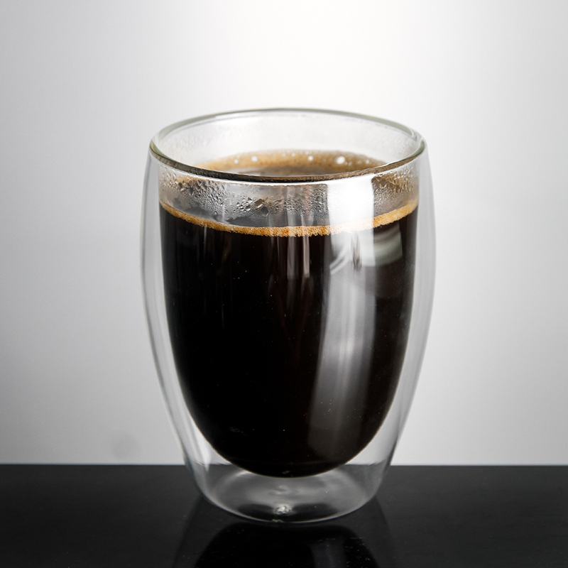 Brugerdefineret arabisk dobbeltvægts kaffeglasæt til familie