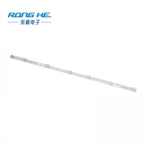 LG32 tommer 6 lysdioder firkantet linse førte baggrundsbelysning strimler