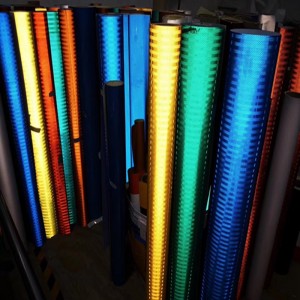 sikkerhedstape reflekterende stribe gul sort