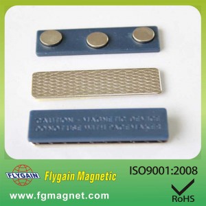 Brugerdefinerede N35 Neodymium magnetiske navneskilt
