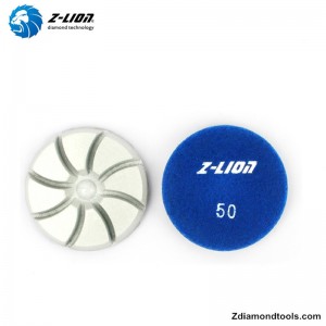 ZL-16KR 3 INCH poleringspuder af diamantgulv til beton