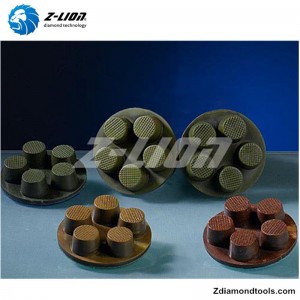 ZL-16Q 2 tommer harpikspoleringspuder til beton