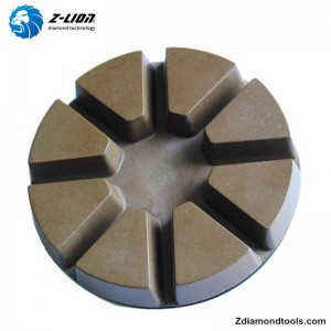 ZL-16A 3 tommer harpiks hybrid hårde diamant puder til beton