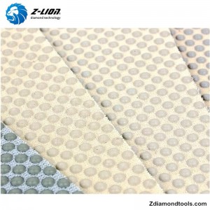 ZL-35B harpiks fleksibelt diamantslibeplade til konstrueret sten