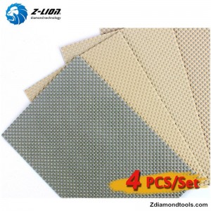 ZL-35B harpiks fleksibelt diamantslibeplade til konstrueret sten