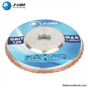 ZL-WMC6401 aluminium diamantslibeskiver granit til sten