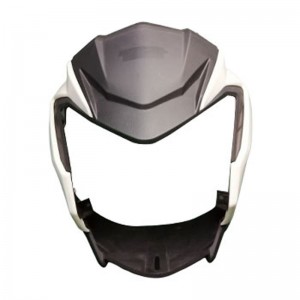 Motorcykel forlygte hætte