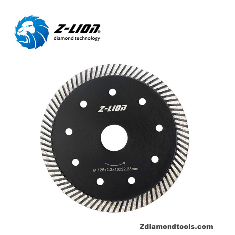 ZL-HB03 højeffektiv bølgediamantgranitklinger med bredere smalle tænder
