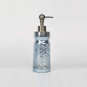 Rundt laserskåret mønster af badeværelse tilbehør til glas