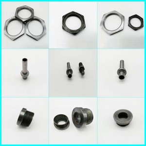 brugerdefineret cnc drejende hex møtrik M28 * 1