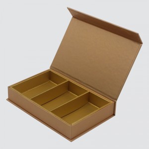 Brugerdefineret bogæske hjemmelavet logo Te generøs gaveæske