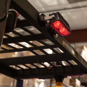 Stacker LED-sikkerhed lyseblå \/ rød farve