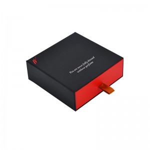 Brugerdefineret klassisk tofarvet skuffe gaveæske