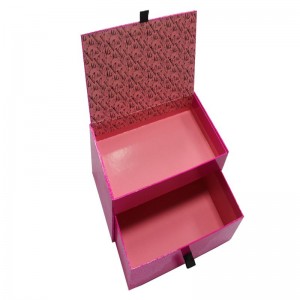 Professionel brugerdefineret kasse type dobbelt skuffe gaveæske høj kvalitet