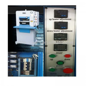 hydraulisk plettering af varm læderprægemaskine manual 80T 130T