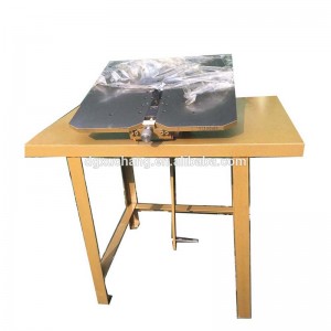 manuel bøjemaskine til sko, der fremstiller skærejern af stålregel