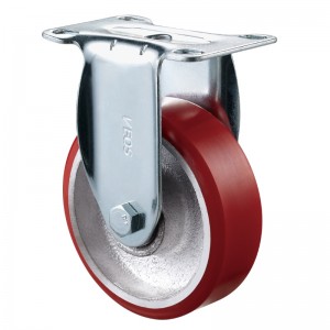 Medium Duty - Forkromet hus med red3 TPE hjul