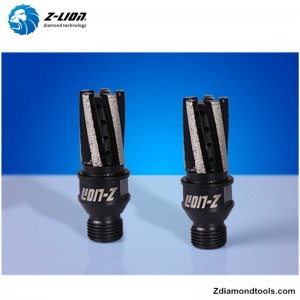 ZL-XD02 Diamond Finger Router Bits til stenboring