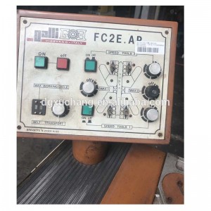 4 hjul Brugt Galli kant poleringsslibemaskine til læderbælte