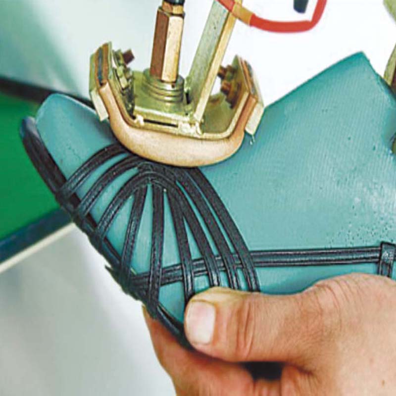 fodfæste Indpakning af sandalsko, der fremstiller varig maskine