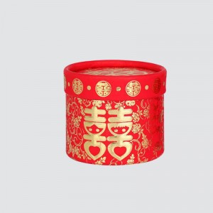 Brugerdefineret bryllup glad begivenhed cylinder kasse slik mad gaveæske