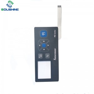 Fabrikstilpasset LED-belysningskontaktmembran med touchpad