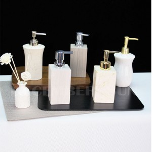 Elegant form marmor lotion dispenser